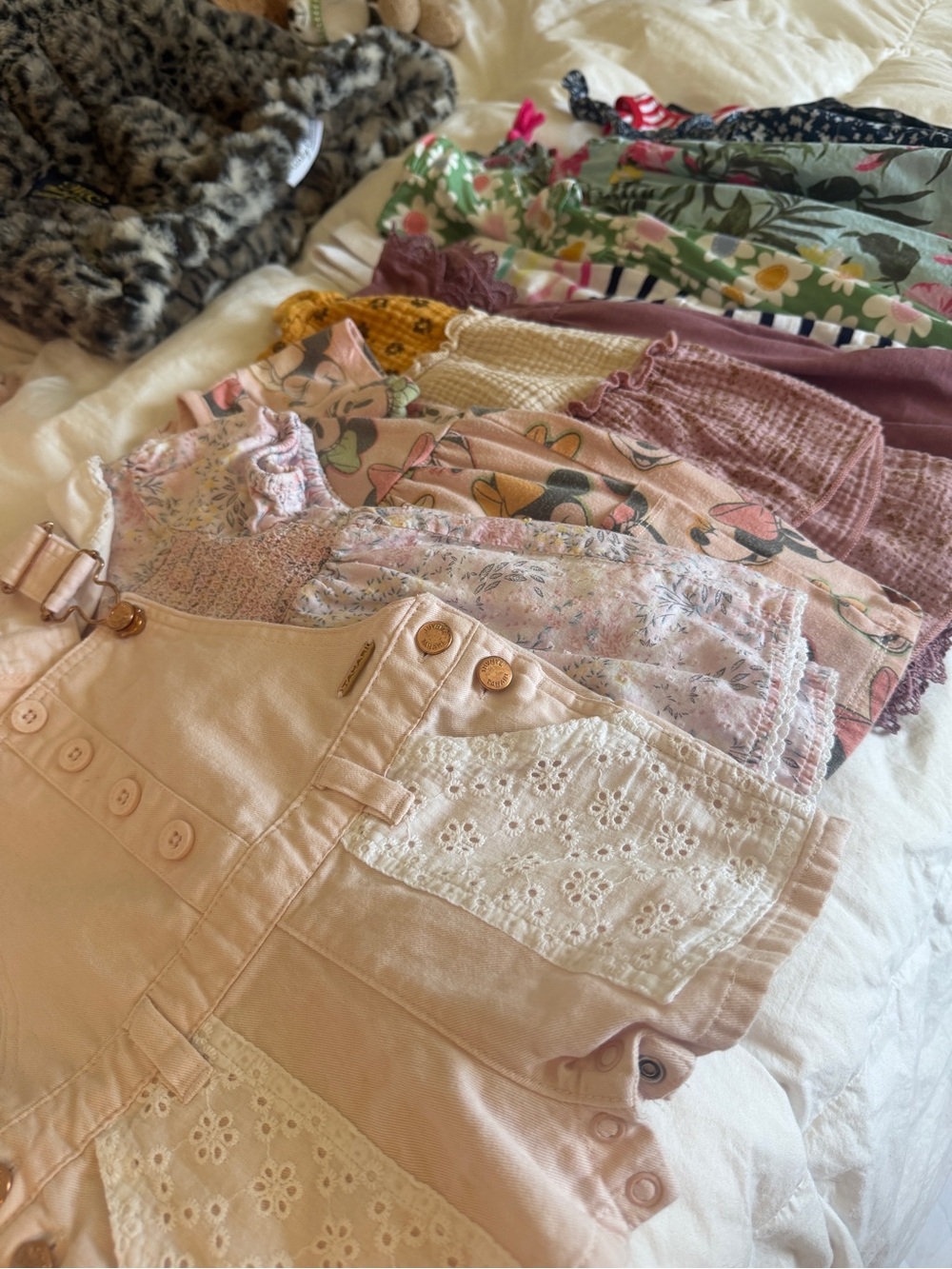 Bundle of 11 Dresses & Jumpers 2T 3T Mixed Prints Summer Cute Florals Tanks - Picture 1 of 15